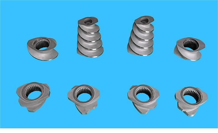 Twin Screw Extruder Granulator Accessories Meshing Block Kneading Block Van 12 mm -300 mm