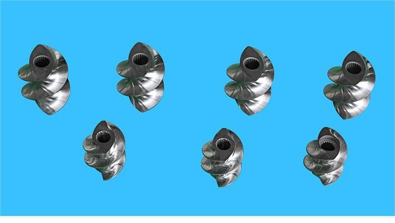 Twin Screw Extruder Granulator Accessories Meshing Block Kneading Block Van 12 mm -300 mm