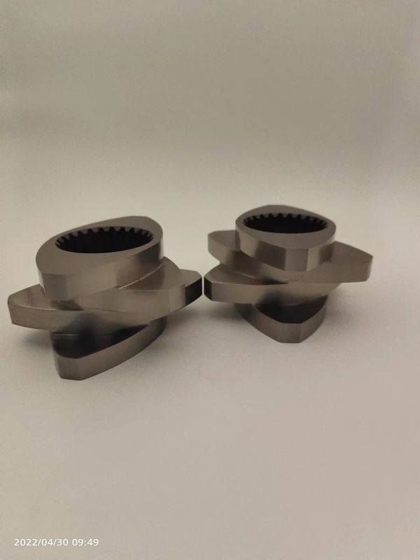 Twin Screw Extruder Granulator Accessories Meshing Block Kneading Block Van 12 mm - 300 mm