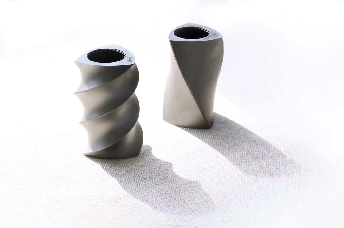 Hoog corrosiebestendige transportblokken voor twee-schroef-extrudermachines