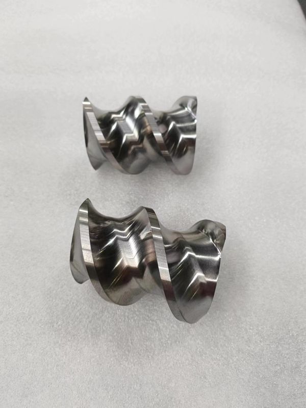 500 kg/h - 1200 kg/h Twin Screw Extruder Elements Element Screw ISO90001 Voor modus extruders