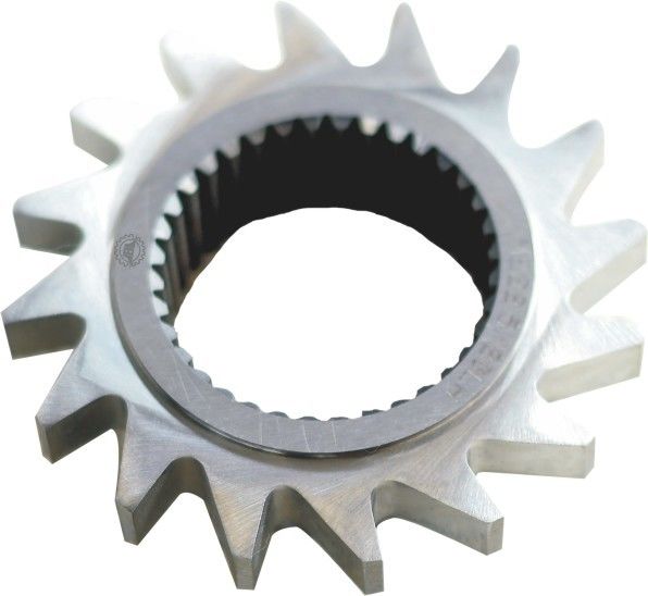 Metalen kleur TME mengzone Twin Screw Extruder Elementen voor 65mm Extruder toepassing