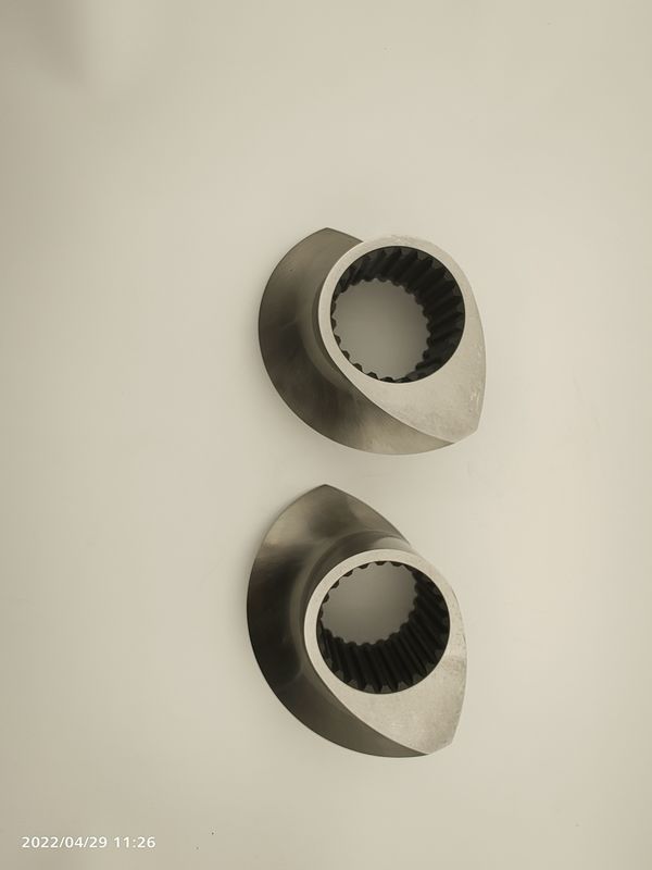 Op maat gemaakte voederextruder Twin Screw Extruder Screw Elements voor de productie van diervoeder