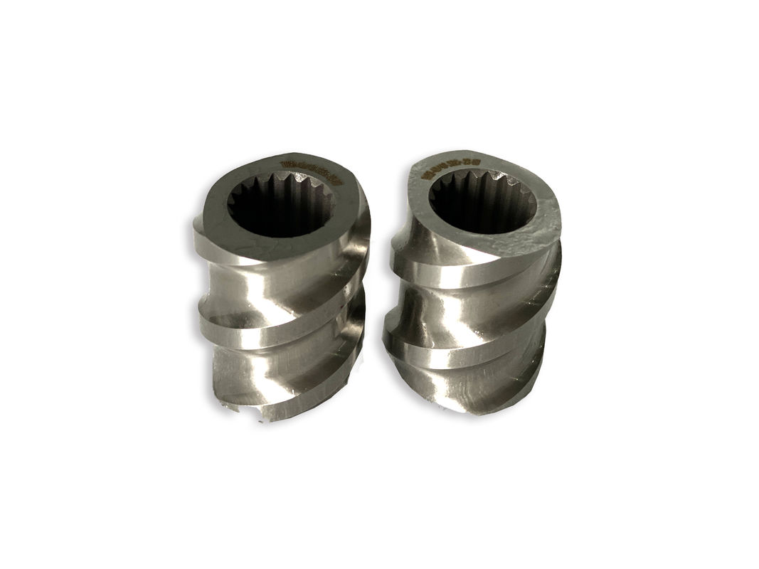 Plastic Machine 58mm Twin Screw Extruder Rectangle Spline Extruder Schroefelementen Met M 1