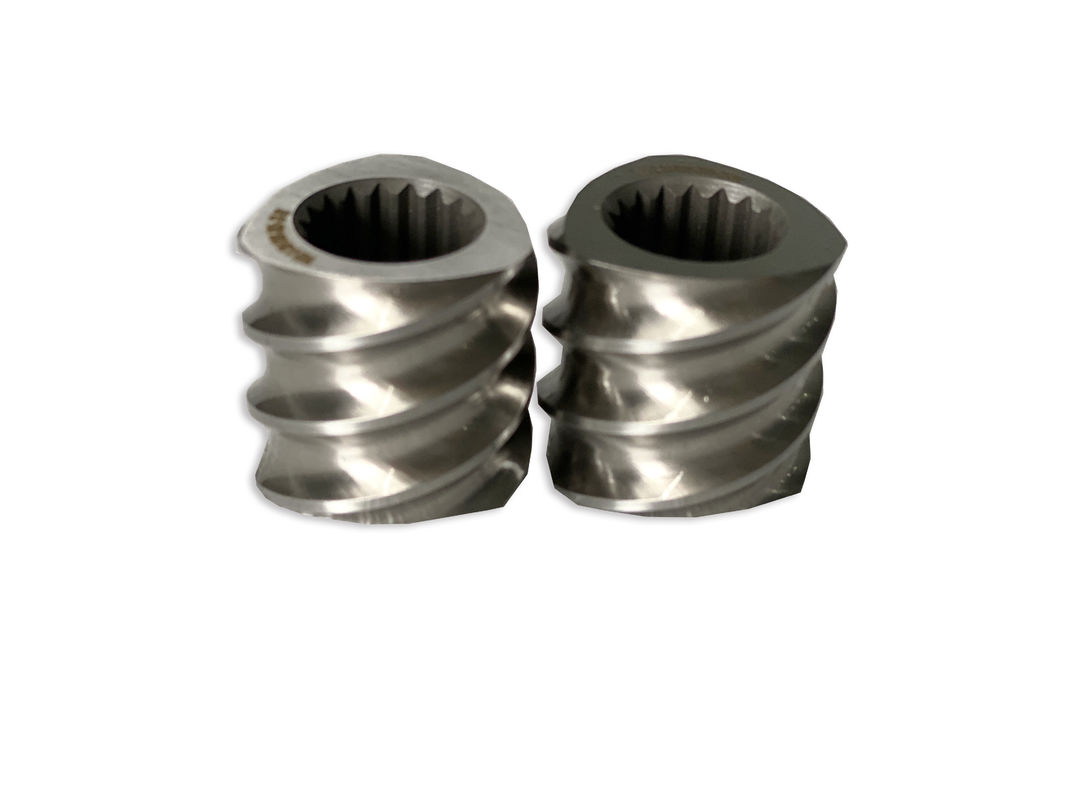 Plastic Machine 58mm Twin Screw Extruder Rectangle Spline Extruder Schroefelementen Met M 1