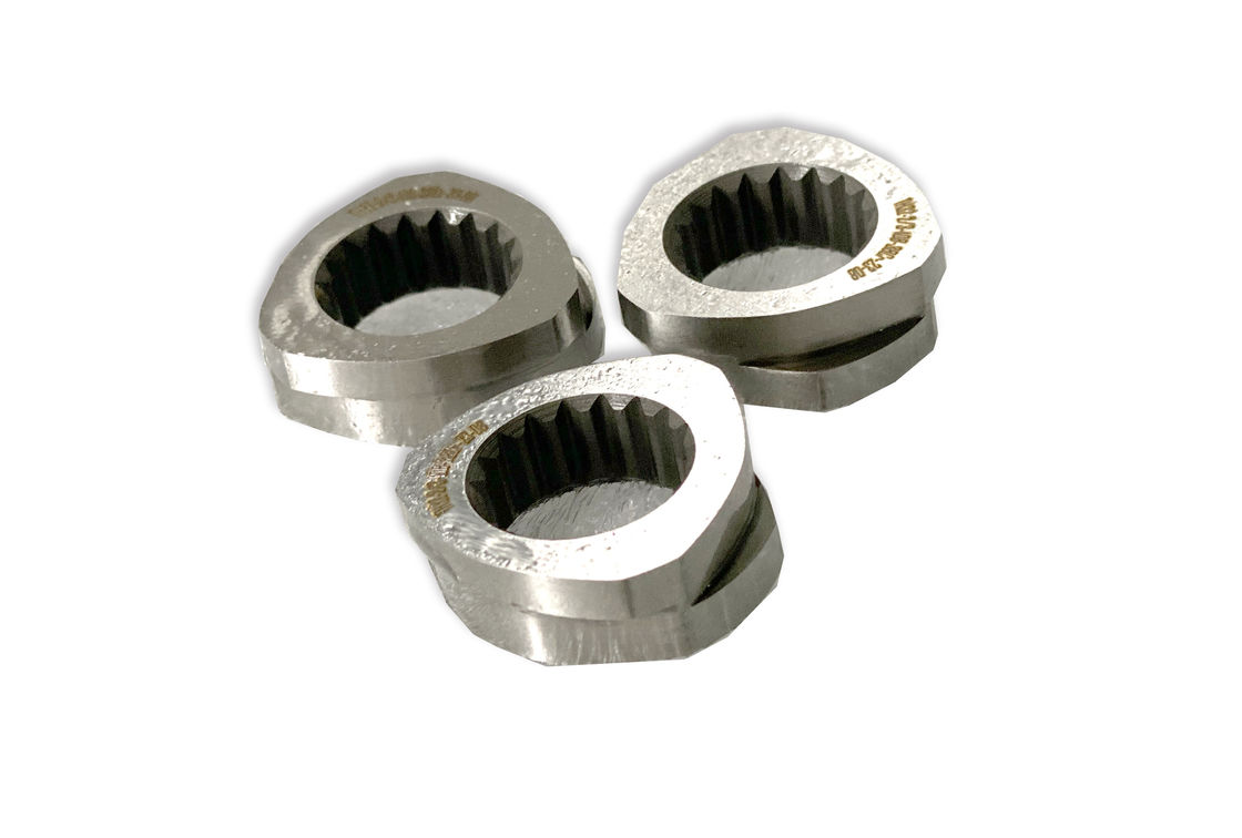 0.05 mm Toleranties CTE95 Schroefonderdelen voor tweeschroef-extrusie-machine in aangepast materiaal