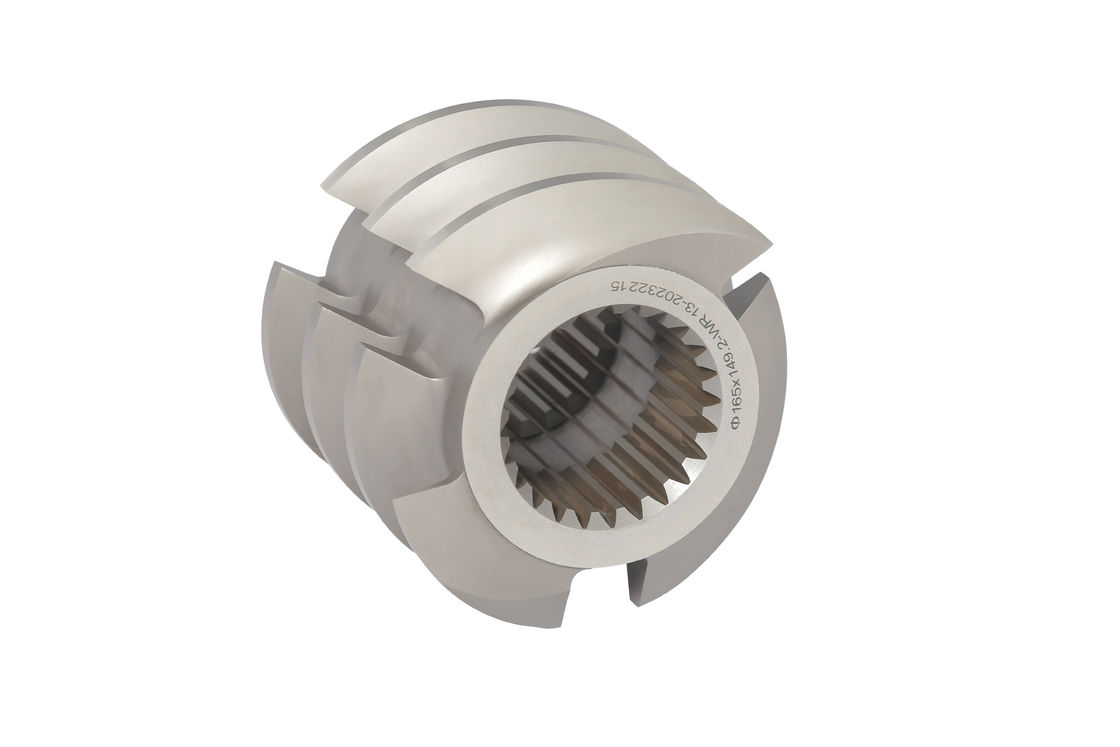 Metalen Kleur Wenger 165 Schroefelementen voor Huisdiervoedsel Puffing Machine Op maat gemaakte maat