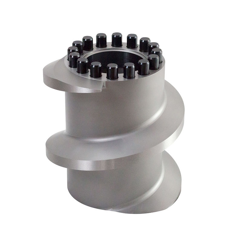 Andritz EX1021 Schroefelementen voor huisdiervoedsel puffing machine aangepast formaat en metalen kleur