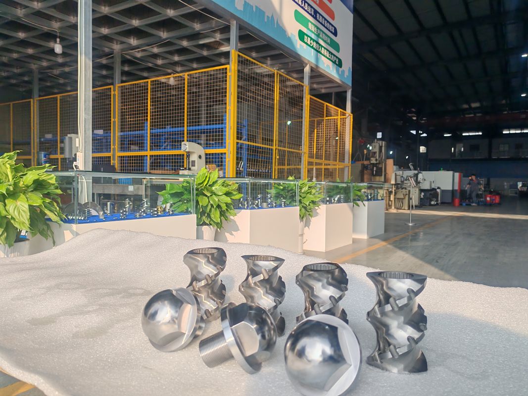 Twin Screw Extruder Machine Superieur mengen en vervoeren van schroefelementen voor nauwkeurige resultaten