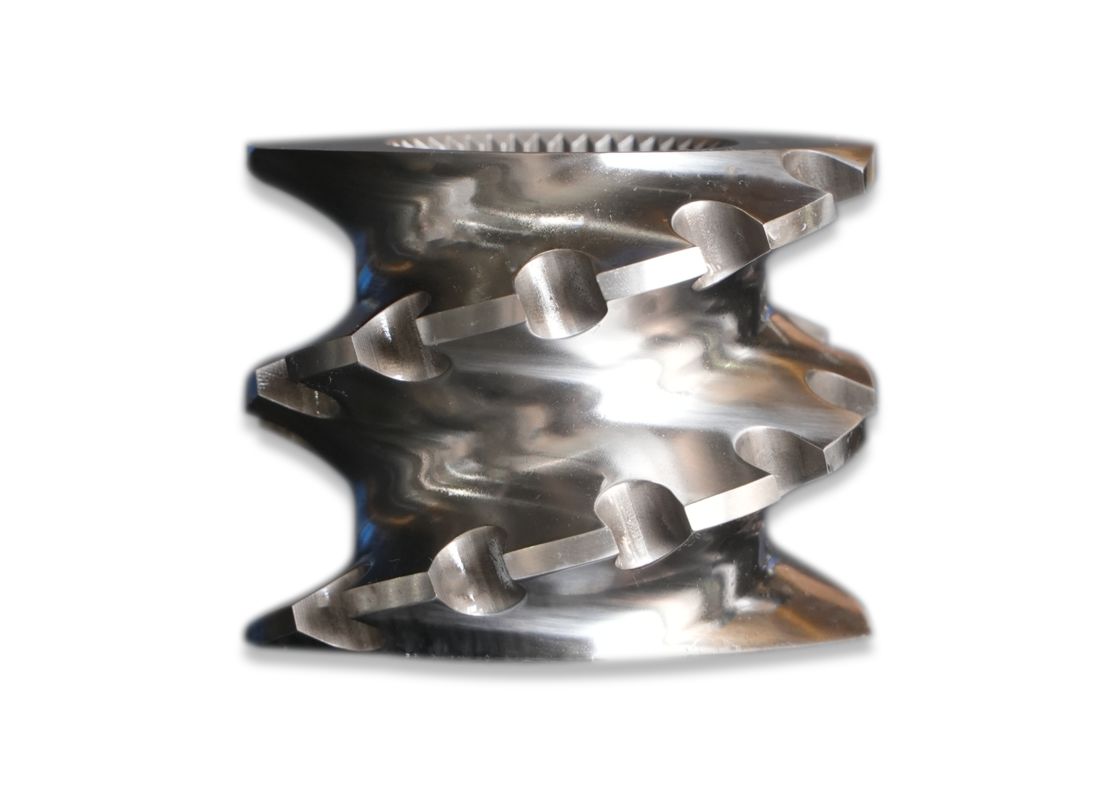 35/52/65/75/85/95mm Midden Diameter Aangepast Materiaal Schroefelement en Cilinders voor Extrudermachine Onderdelen CTE type