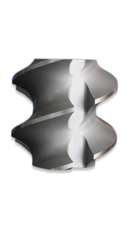 65/75/85/95/110/120/135/mm Centrumdiameter Op maat gemaakte schroefelement voor extrudermachineonderdelen