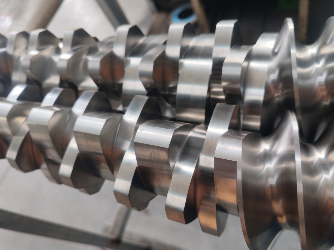 STS 95 Twin Screw Extruder Screw Elements met ISO 9001 certificering en op maat gemaakte opties