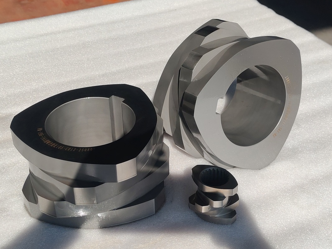 SZK 250 Twin Screw Extruder Schroefelementen met ISO 9001 certificering en op maat gemaakte opties