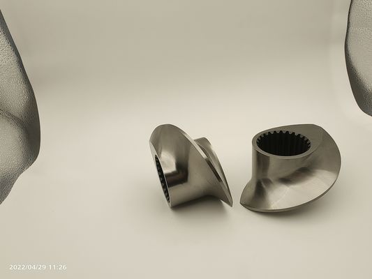 Twin Screw Extruder Granulator Accessories Meshing Covey Screw Element Van 12 mm -300 mm