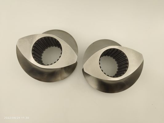 12 mm - 300 mm mengschroefblok voor twee-schroef-extruder