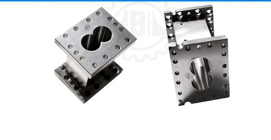 Hoge nauwkeurigheid Twin Screw Barrel Conical Screw Barrel Hoge corrosiebestendigheid