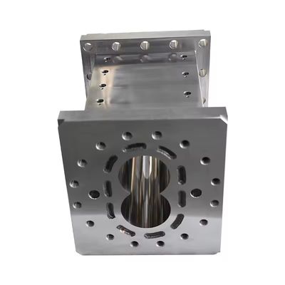 Parallelle twee-schroef plastic extruder met hoge slijtvastheid en corrosiebestendigheid schroefelementen en op maat gemaakte loop