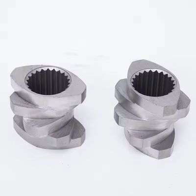 Hoog nauwkeurig geëxtrudeerde schroef en loop Schroefelementsegment voor tweeschroef-extrudermachine