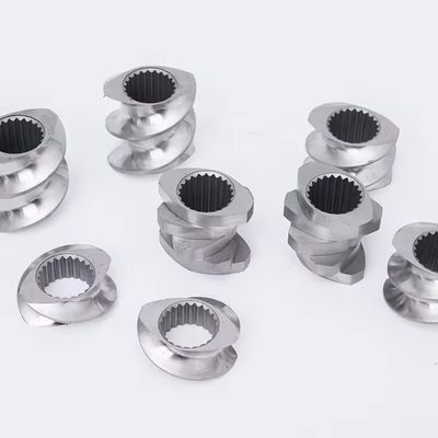 Hoog nauwkeurig geëxtrudeerde schroef en loop Schroefelementsegment voor tweeschroef-extrudermachine