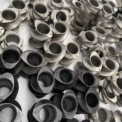 Hoog nauwkeurig geëxtrudeerde schroef en loop Schroefelementsegment voor tweeschroef-extrudermachine