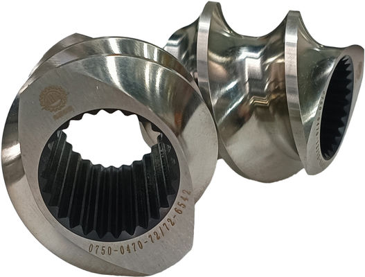 Deeltjes voor twee-schroef-extruder 30° 45° 60° 90° hoek schroeven