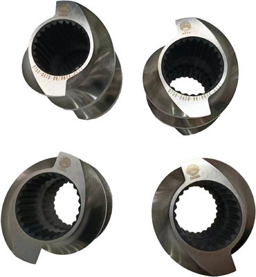 Deeltjes voor twee-schroef-extruder 30° 45° 60° 90° hoek schroeven
