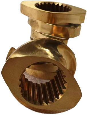 30° 45° 60° 90° Hoek schroeven Twin Screw Extruder Parts FOR MASTER BATCH