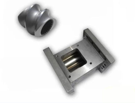 75 mm metalen kleur assemblage schroeven en vaten voor visvoedsel extruder reserveonderdelen met Cr12MOV materiaal