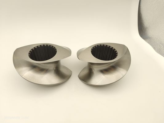 Op maat gemaakte voederextruder Twin Screw Extruder Screw Elements voor de productie van diervoeder