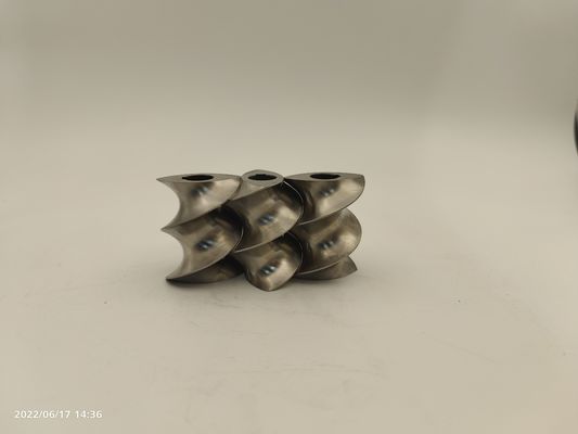 38CrMoAla Materiaal Rechthoekige Spline Extruder Schroefelementen Voor Plastic Machine