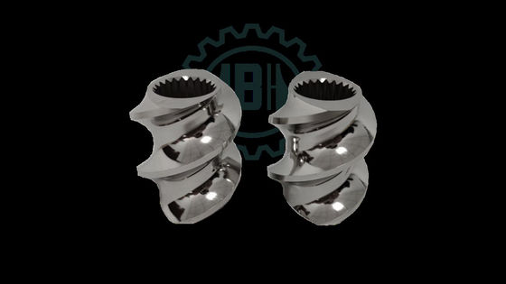 6542 Materiaal Rechthoekige spleen Extruder Schroefelementen voor kunststofmachines