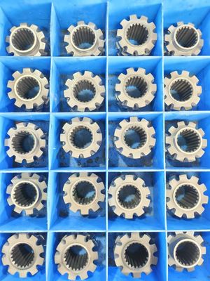 Speciale schroefsegmenten en loop voor parallelle tweeschroef-extrudermachine