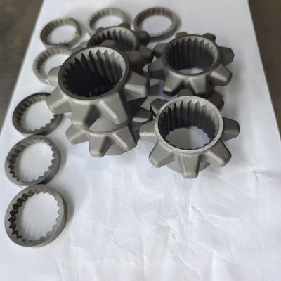 Gemengd schroefelement en transportschroefelement voor tweeschroef-extrudermachine