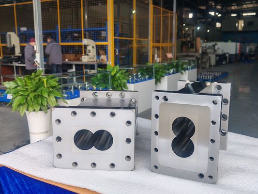 OEM Special Screw Elements Design voor JSW Twin Screw Extruder