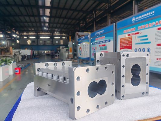 Zse75maxx Plastic Compounding Pelletizing Machine Twin Screw Extruder Schroefelement Cilinder