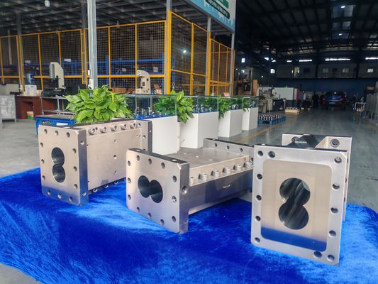 Zse75maxx Plastic Compounding Pelletizing Machine Twin Screw Extruder Schroefelement Cilinder