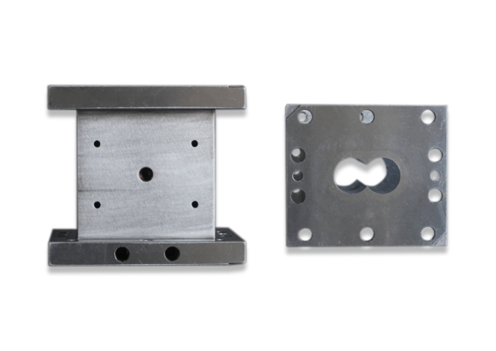 PP PE POM PVC PET Schroefelementen voor co-roterende tweeschroefmachines voor kunststof