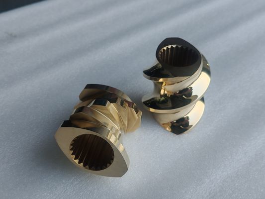 STS 50  Plastic Twin Screw Extruder Machine Vat met Koelsysteem Open Vat