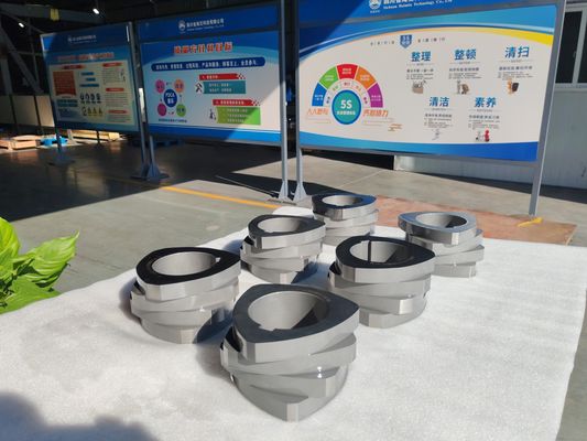 SZK 250 Twin Screw Extruder Schroefelementen met ISO 9001 certificering en op maat gemaakte opties