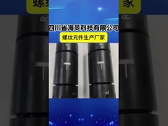 Metalenindustrie Twin Screw Extruder Shaft met Involute Inner Spline en aanpasbare lengte