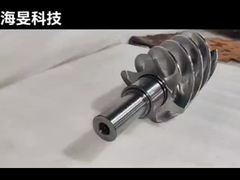 38CrMoAlA/W6Mo5Cr4V2/Cr26MoV Op maat gemaakte schroefelementen van tweeschroefextruder met nauwkeurigheid