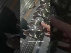 PP-PE-POM-PVC-PET-extruderspitsonderdelen voor co-roterende kunststofmachines