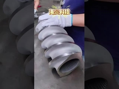 PP PE POM PVC PET Schroefelementen voor co-roterende tweeschroefmachines voor kunststof